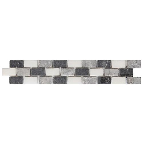 Listel gris 5 x 27 cm Akero GoodHome