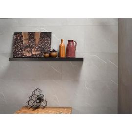 Dalle PVC Dumawall+ Siracusa gris mat 37,5 x 65 cm