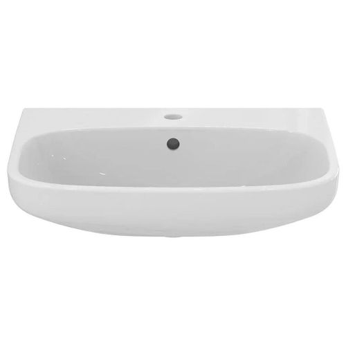 Lavabo en porcelaine vitrifiée blanche l.60 x H.18 x P.48 cm, Ideal Standard
