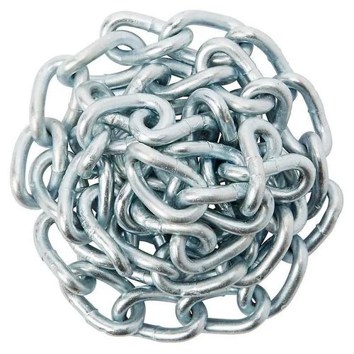Chaîne non soudée nouée en acier Diall ø5 mm, 2.5 m