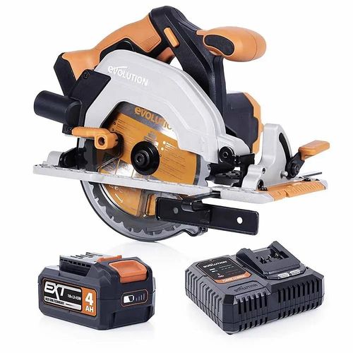 Scie circulaire sans fil Evolution R165CCS-Li ø165 mm 18V - 4Ah