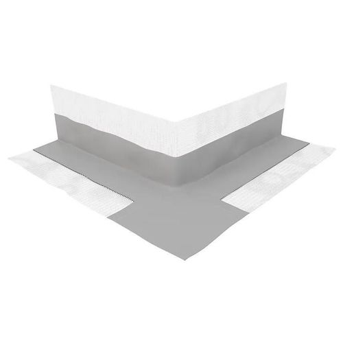 Angle extérieur en caoutchouc imperméable 14 x 14 x 6 x 6 cm