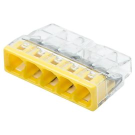 10 mini bornes automatiques 5 entrées Wago (2273) 0,5 - 2,5 mm²