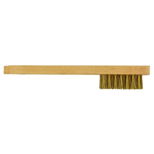 Brosse de nettoyage pour bougie automobile Tivoy manche bois et fil laiton