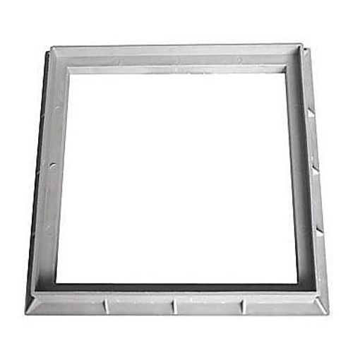 Cadre pour grille de sol gris 200 x 200 mm Fitt