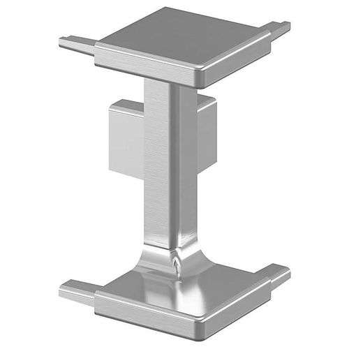Angle extérieur pour rail de tiroir acier brossé Caraway Innovo GoodHome