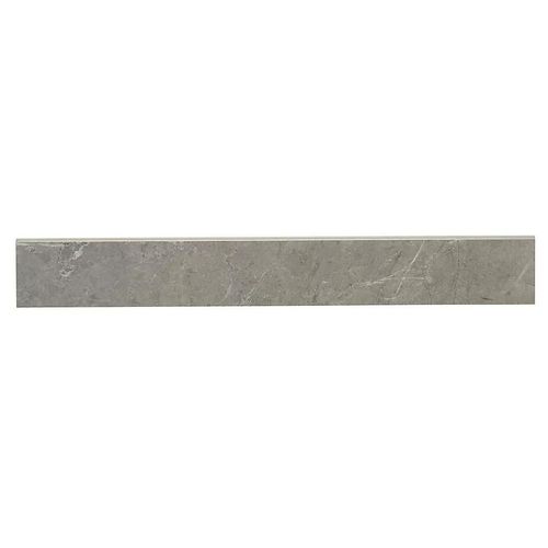 Plinthe Ultimate marbre poli gris 8 x 60 cm