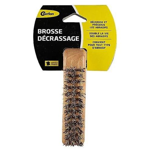 Brosse décrassage et nettoyage des abrasifs.