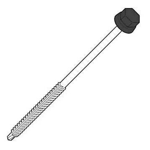 Vis pour panneau sur support bois PS40 anthracite Bacacier 7022, 50 p
