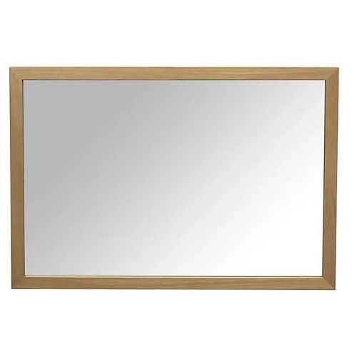 Miroir avec cadre en bois GoodHome Perma l. 70 x H. 100 cm