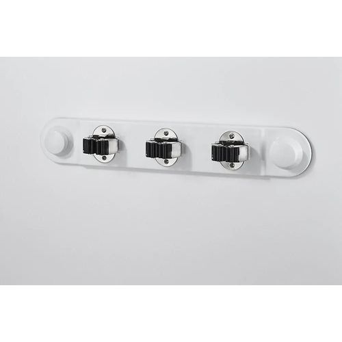 Bloc ventouse 3 manche de 16 à 32 mm Mottez blanc