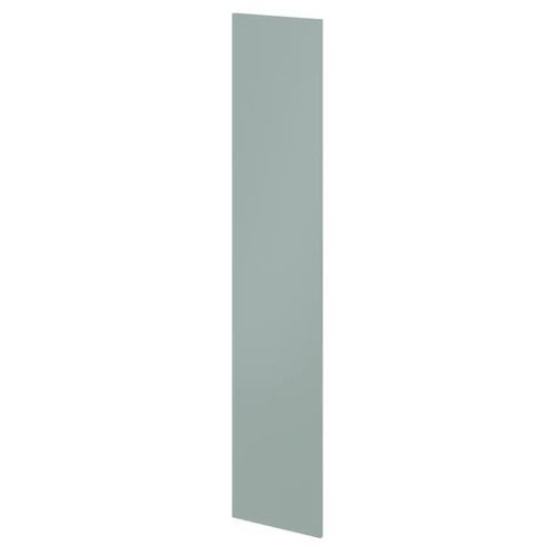 Porte battante bleu aqua GoodHome Atomia H. 187,2 x L. 37,2 cm