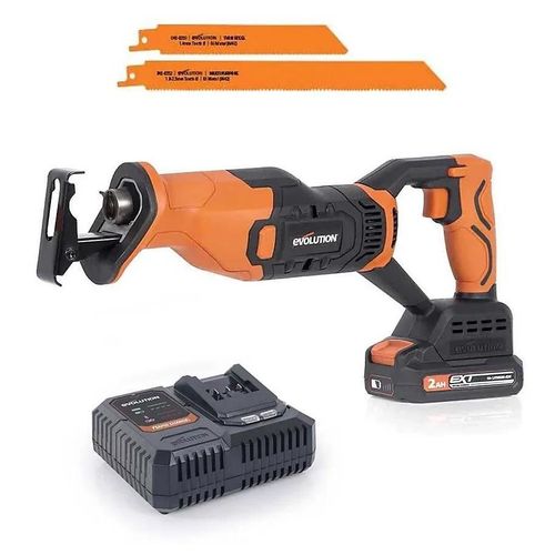 Scie sabre sans fil Evolution R150RCP-Li 18V - 2Ah