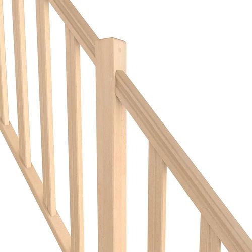 Pack balustrade Fortia verticale hêtre coloris naturel h.105,8 cm x l.346,8 cm