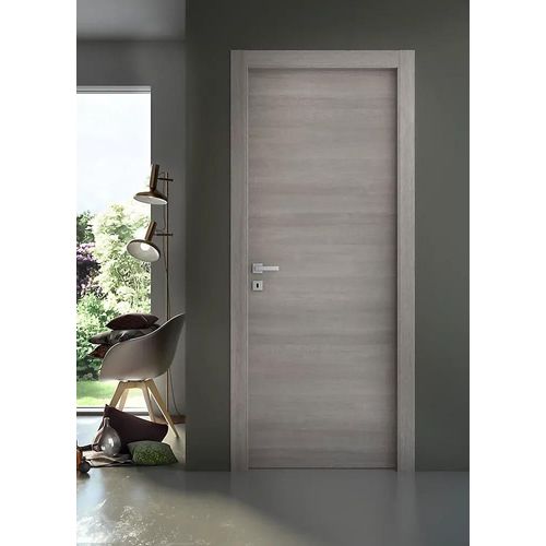 Bloc-porte Rome mélaminé H.202 x ép.4,35 cm, poussant droit