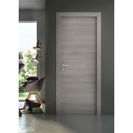Bloc-porte Rome mélaminé H.202 x ép.4,35 cm, poussant droit