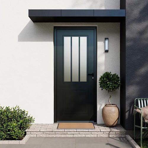 Porte d'entrée FORTIA alu Sestri 96 x h.218 cm poussant gauche