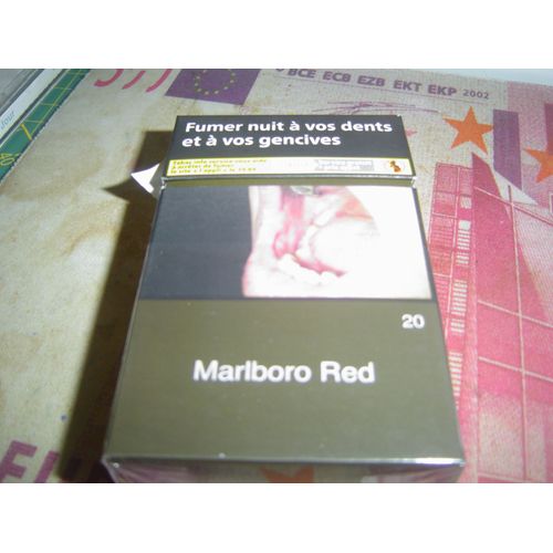 Paquet Vide Malboro Red Carton