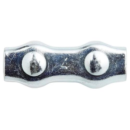 Lot de 2 serre-câbles plats 2 boules pour ø4 mm
