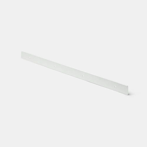 Profil de finition pour plan de travail GoodHome Nantua Argent l. 40 mm x H. 38 mm
