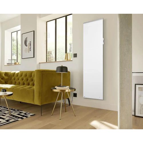 Radiateur électrique double coeur de chauffe Noirot Radiasoft blanc 1500 W vertical