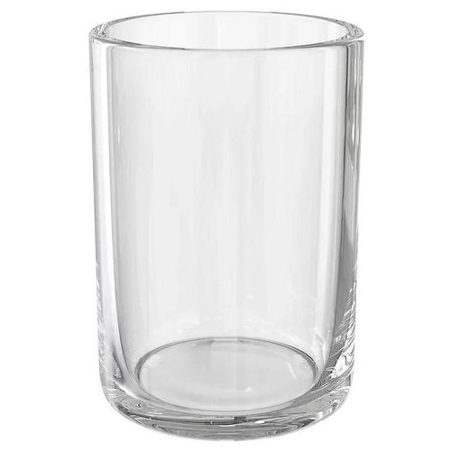 Gobelet GoodHome Drina en verre coloris transparent Ø7 x H.10 cm