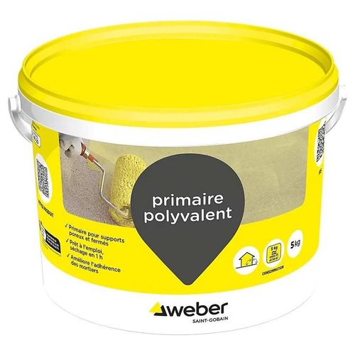 Primaire polyvalent multi-surfaces Weber 5kg