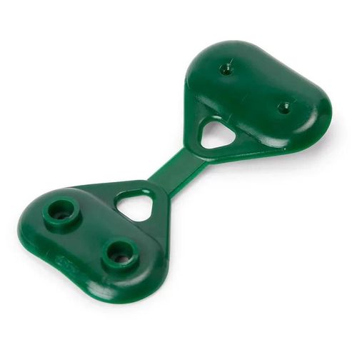 Fixation brise vue Blooma vert en plastique