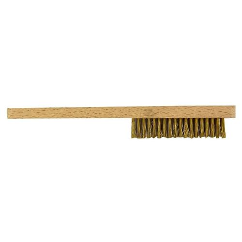 Brosse de nettoyage pour bijoux Tivoy manche bois et fil laiton