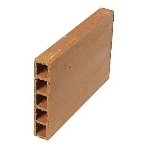 Brique de cloison terre cuite 7 x 20 x 38,5 cm