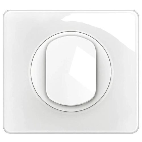 Interrupteur poussoir Legrand Céliane 6A Blanc complet