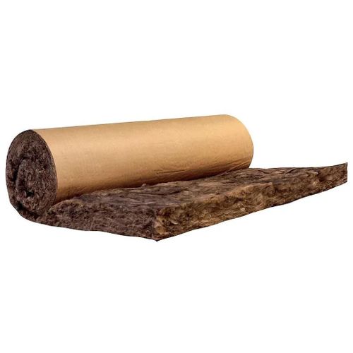 Rouleau de laine de verre Ekoroll 040 Kraft 1200X9500 mm ep. 100mm R=2,5 Knauf