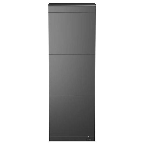 Radiateur électrique double coeur de chauffe Noirot Radiasoft gris 2000W vertical