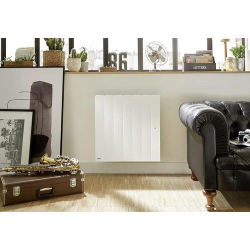 Radiateur électrique à inertie sèche Noirot Fontea Blanc 2000 W