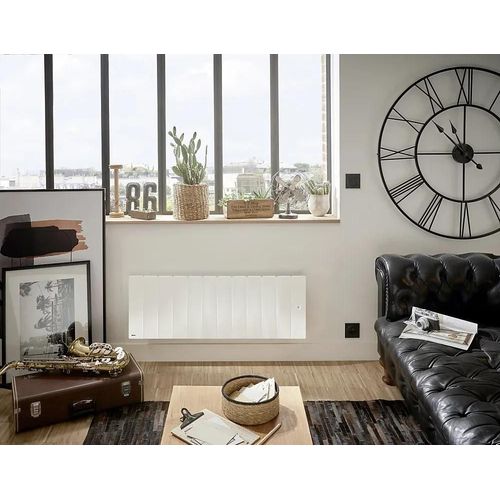 Radiateur électrique à inertie sèche Noirot Fontea Blanc 1500 W Bas