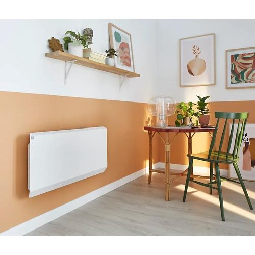 Radiateur électrique à double coeur de chauffe Deltacalor Dune 1000W