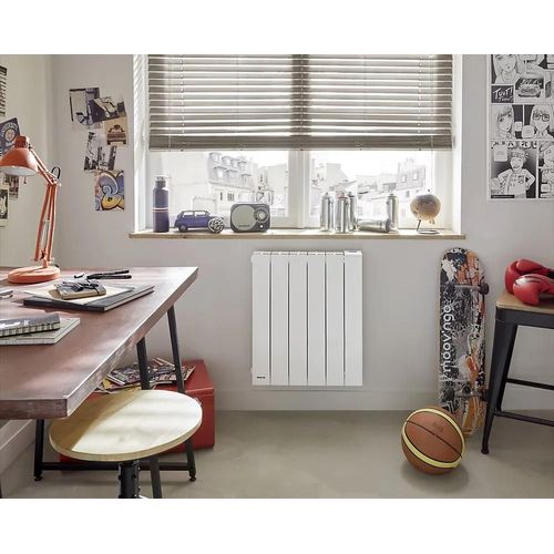 Radiateur électrique à inertie fluide Noirot Radiaflo Blanc 1000 W