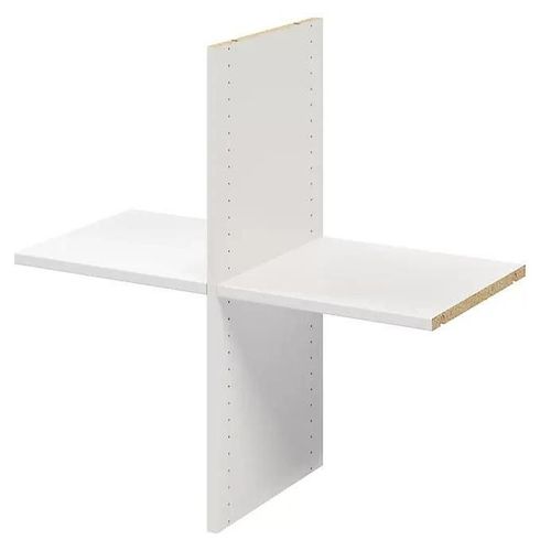 Croisillon pour étagère blanc GoodHome Atomia H. 71,4 x L. 71,4 x P. 33,2 cm