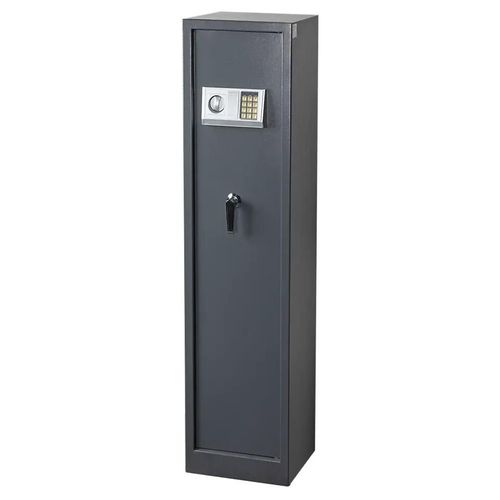 Armoire à fusils Smith & Locke en acier coloris gris l.350 x P.300 x H.1450 mm