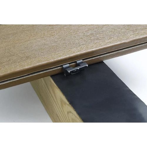 Lot de 90 clips de fixation invisibles lames terrasses Hudson
