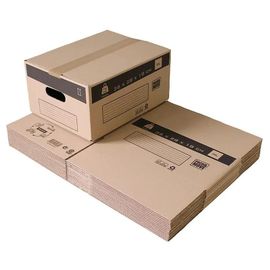 Lot de 20 petits cartons déménagement larges avec poignées H. 18 x L. 36 x l. 28 cm, capacité 18 L Pack and Move