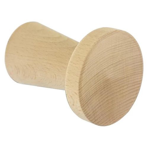 Patère murale 1 tête rond Scandy6 Cime bois hêtre