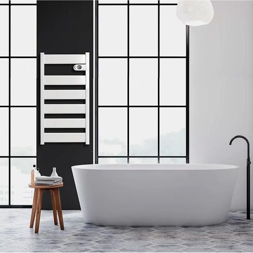 Sèche serviettes électrique à inertie sèche HJM Lysa 750W