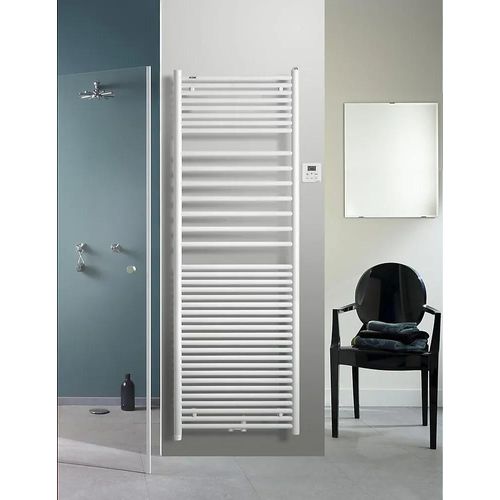 Sèche serviette mixte électrique 300W / eau chaude 946W Acova Angora