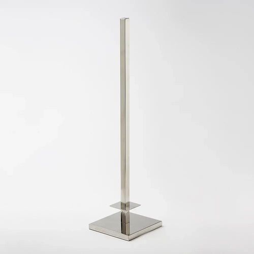 Porte-rouleaux papier toilette à poser plastique et acier chromé, GoodHome Alessano