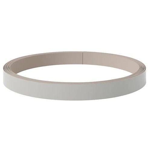 Bande de chant pour joue de finition GoodHome Stevia Gris mat Ep. 0.6 mm x L. 10 m