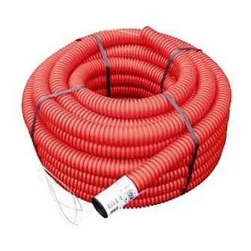 Gaine pour réseaux enterrés rouge Ø 75 mm x 25 m Fitt