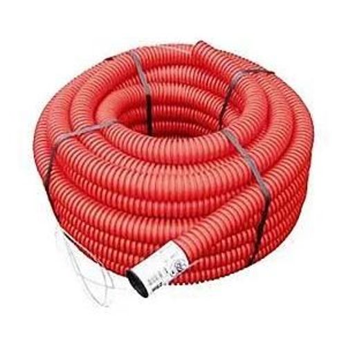 Gaine pour réseaux enterrés rouge Ø 63 mm x 15 m Fitt
