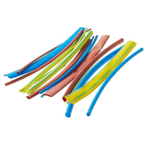 15 gaines thermorétractable colorées ø8/ø6/ø4/ø3/ø2 mm