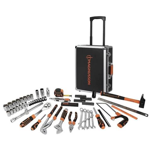Mallette à outils sur trolley Magnusson + 91 pièces